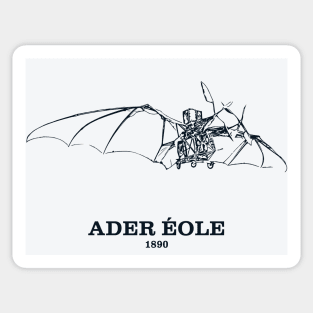 Ader Éole 1890 Aircraft Sticker